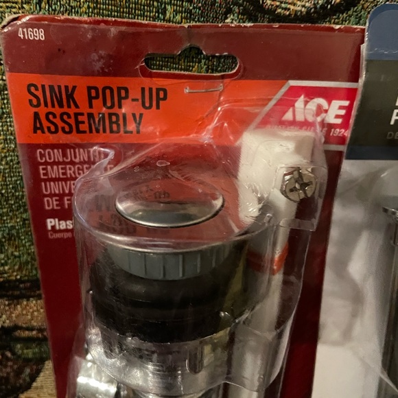 Lot of 2 Pop-up Drain Assemblies DANCO EZ Connect 10692 & ACE Hardware 41698 NEW - Picture 11 of 12